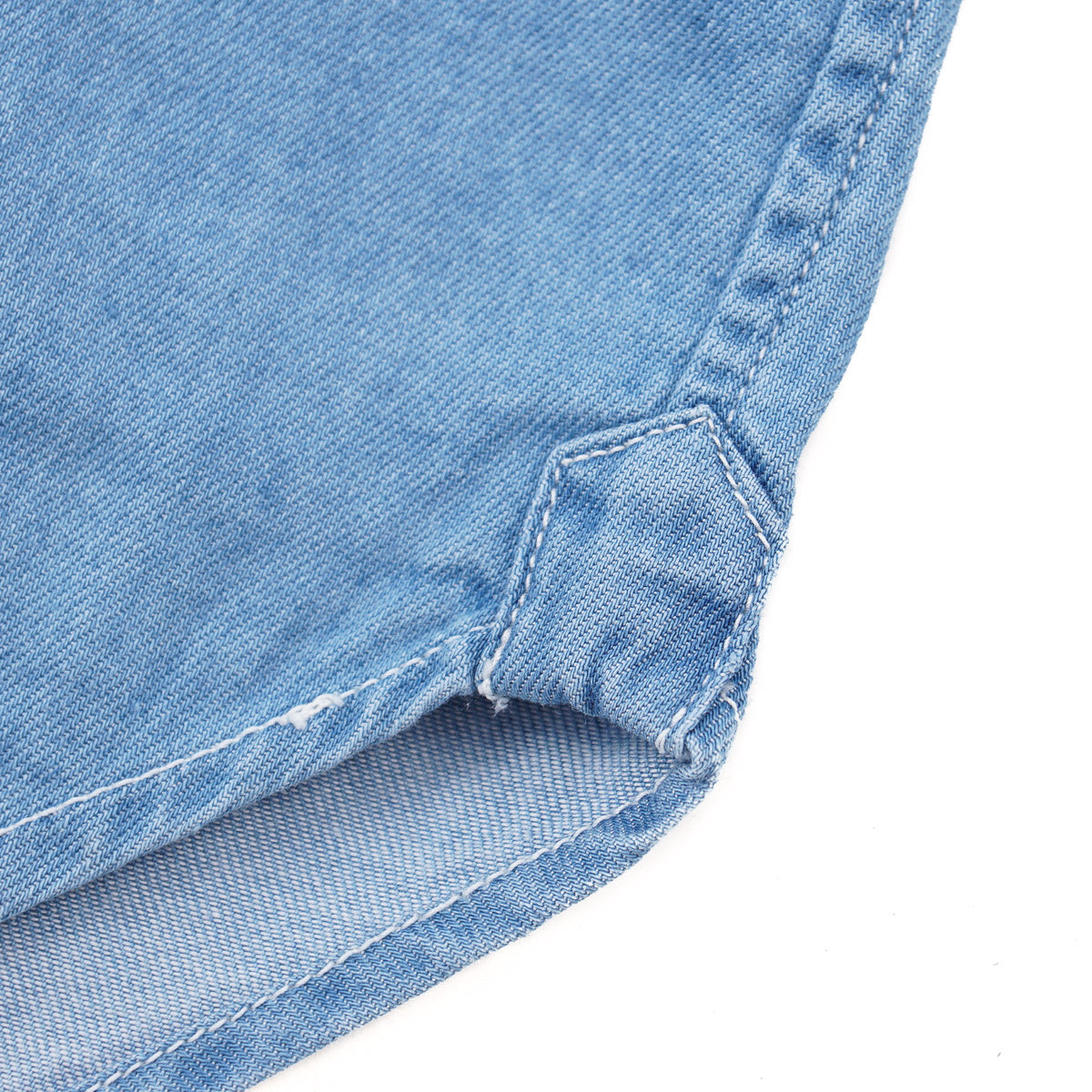 Boglioli Slim-Fit Denim Cotton Shirt - Top Shelf Apparel
