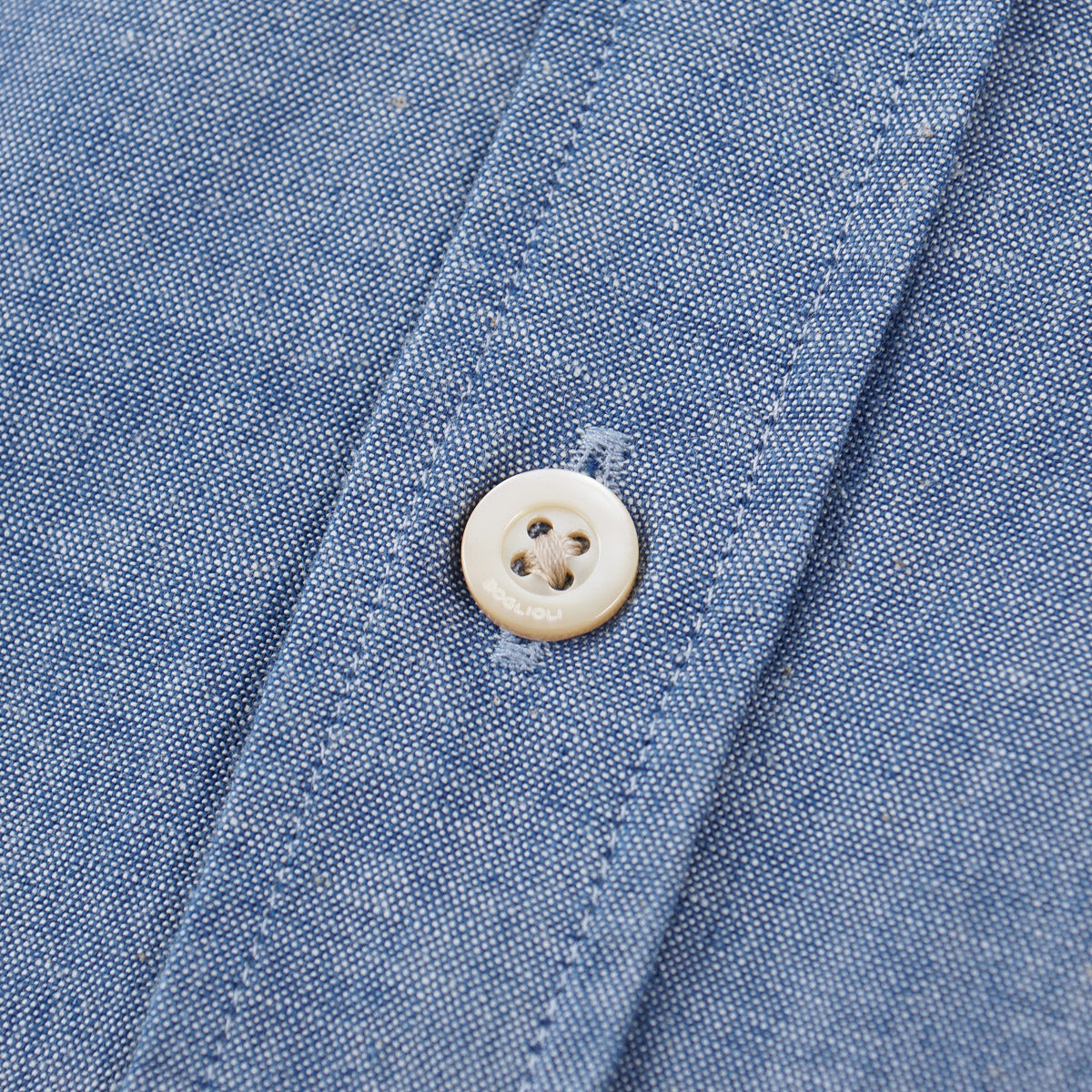 Boglioli Extra-Slim Chambray Cotton Shirt