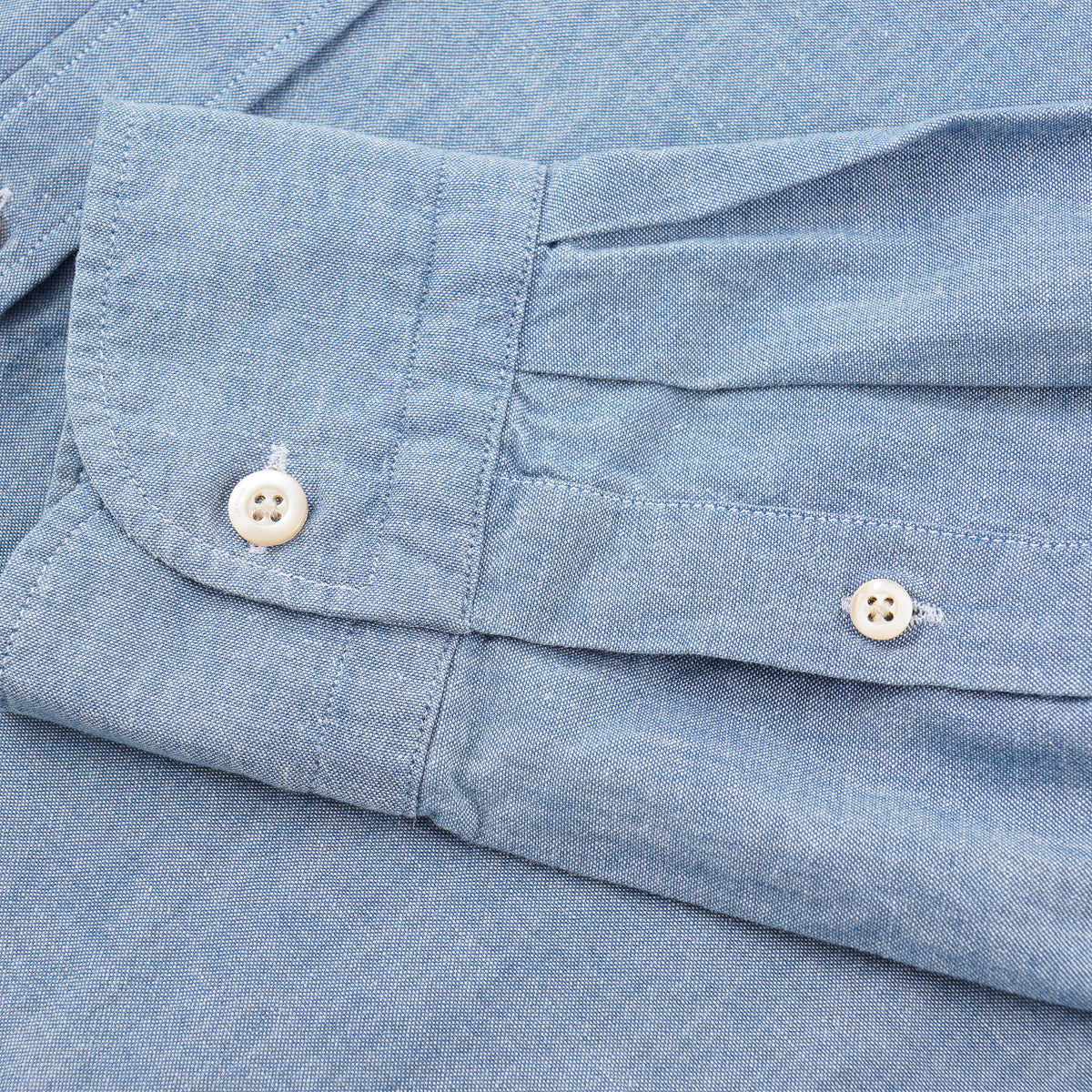 Boglioli Slim-Fit Chambray Cotton Shirt