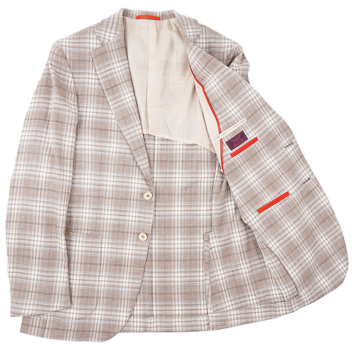 Isaia 'Sanita' Wool-Silk-Linen Sport Coat