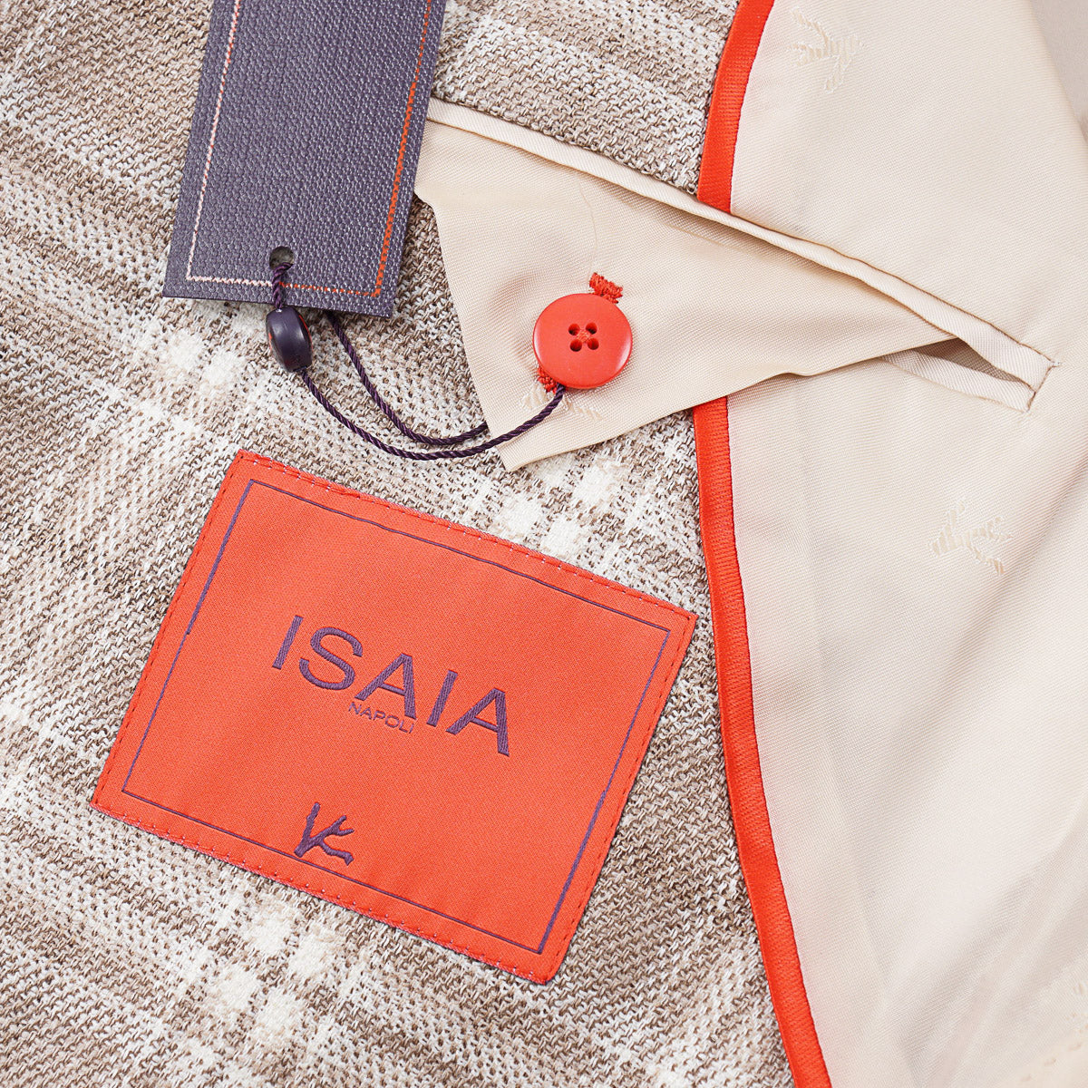 Isaia 'Sanita' Wool-Silk-Linen Sport Coat