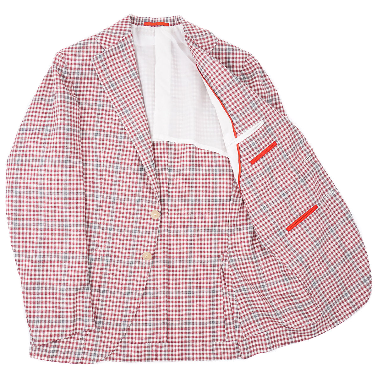 Isaia Wool-Cashmere-Silk-Linen Sport Coat