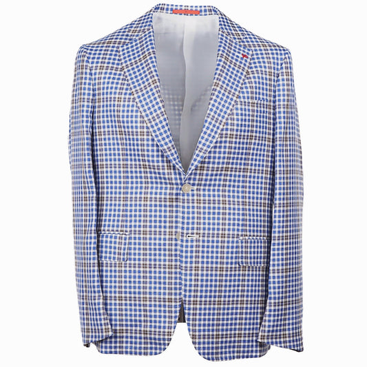 Isaia 'Capri' Wool-Silk-Linen Sport Coat