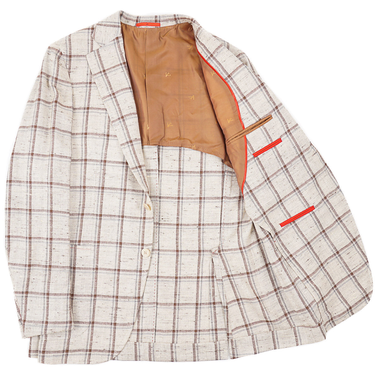 Isaia 'Domenico' Silk-Linen-Wool Sport Coat
