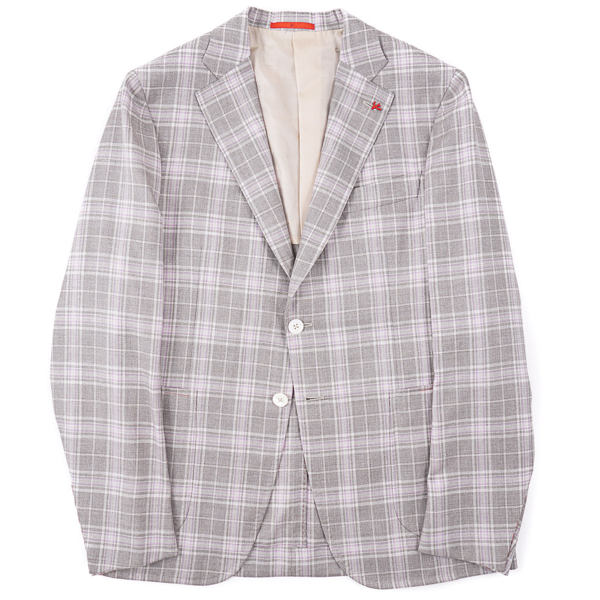 Isaia Wool-Cashmere-Silk-Linen Sport Coat