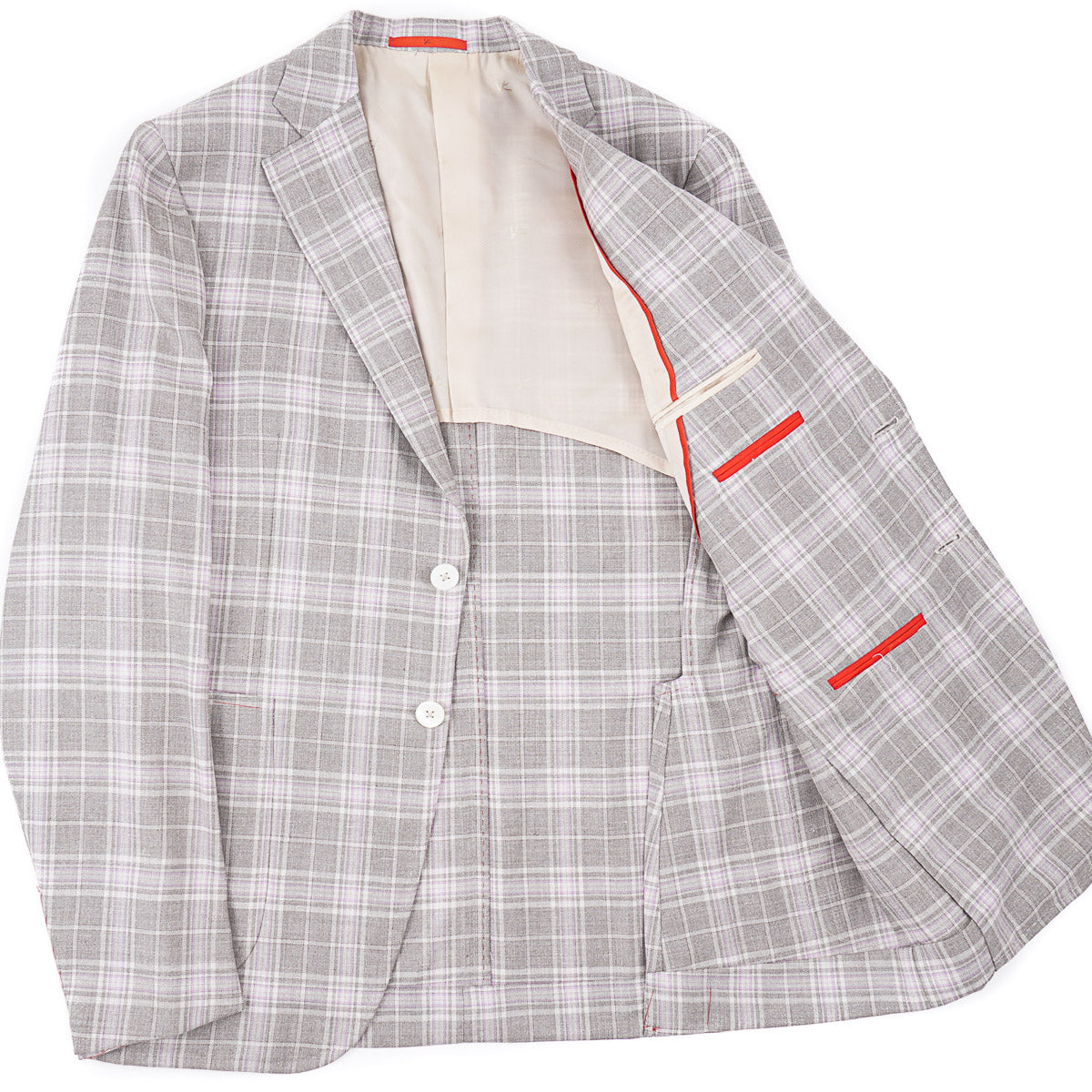 Isaia Wool-Cashmere-Silk-Linen Sport Coat