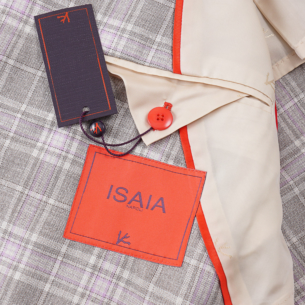 Isaia Wool-Cashmere-Silk-Linen Sport Coat