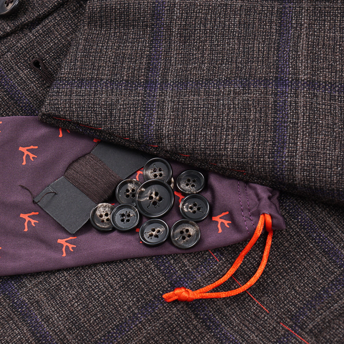Isaia 'Domenico' Woven Wool Sport Coat
