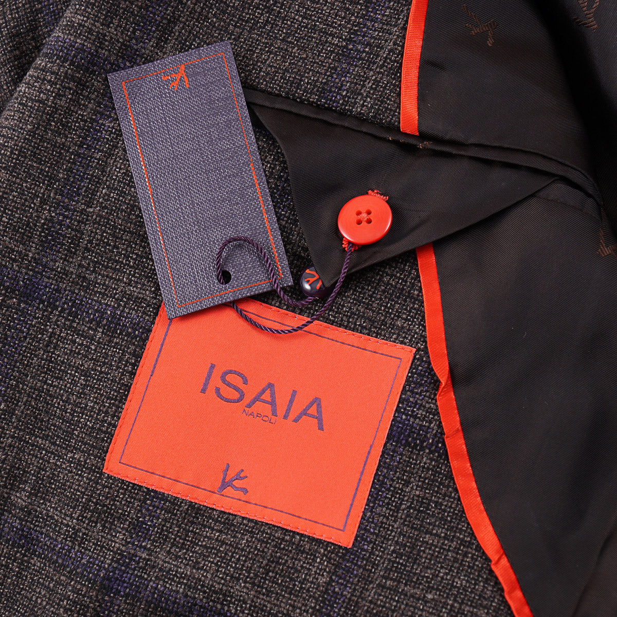 Isaia 'Domenico' Woven Wool Sport Coat