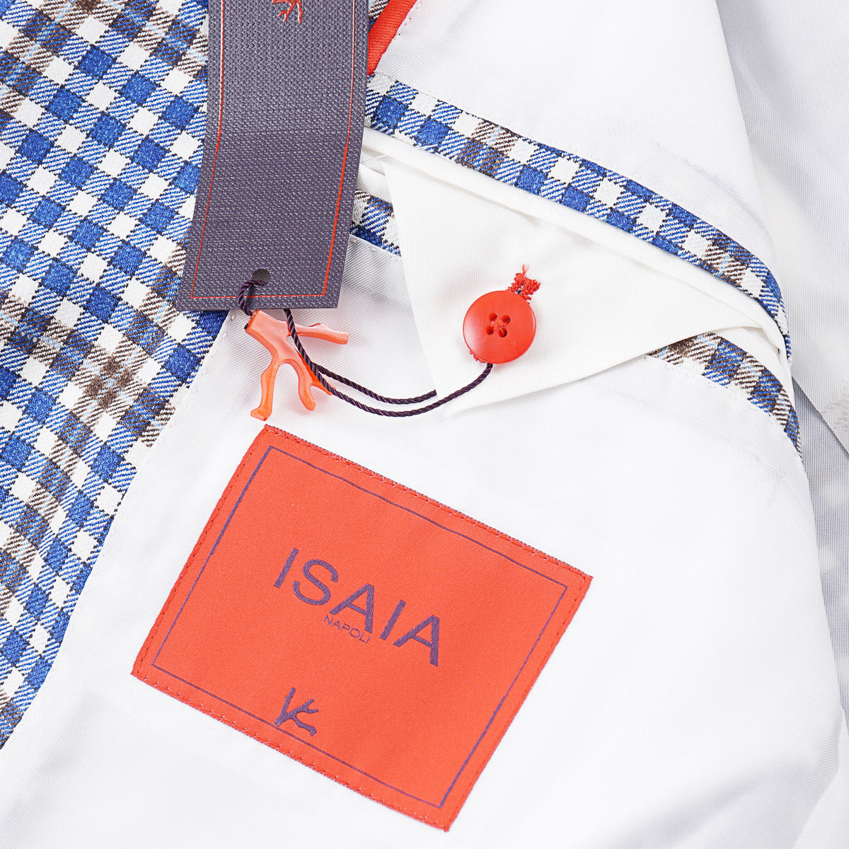 Isaia 'Capri' Wool-Silk-Linen Sport Coat