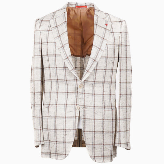Isaia 'Domenico' Silk-Linen-Wool Sport Coat