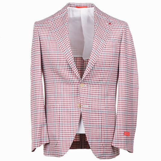 Isaia Wool-Cashmere-Silk-Linen Sport Coat