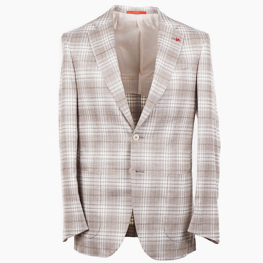 Isaia 'Sanita' Wool-Silk-Linen Sport Coat
