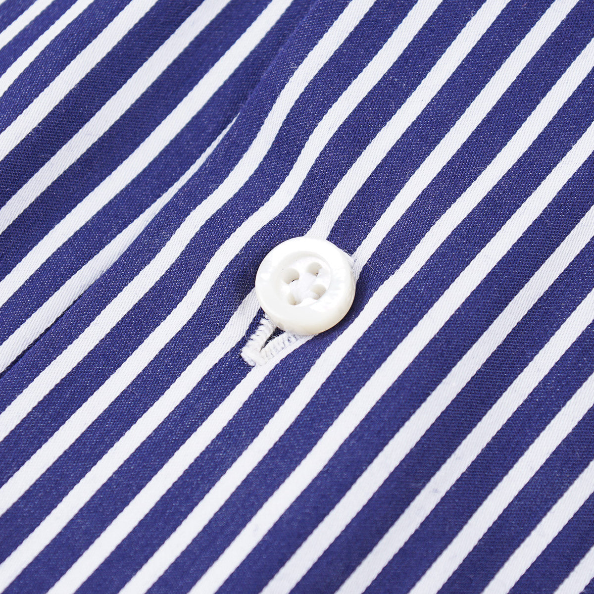 Isaia 'Mix' Tailored-Fit Cotton Shirt