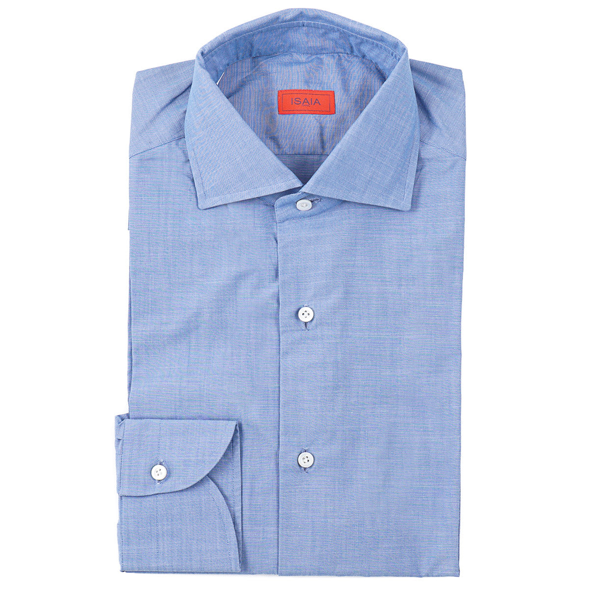 Isaia Tailored-Fit 'Mix' Cotton Shirt