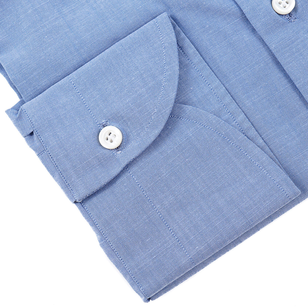 Isaia Tailored-Fit 'Mix' Cotton Shirt