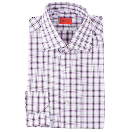 Isaia Regular-Fit 'Italia' Cotton Shirt - Top Shelf Apparel