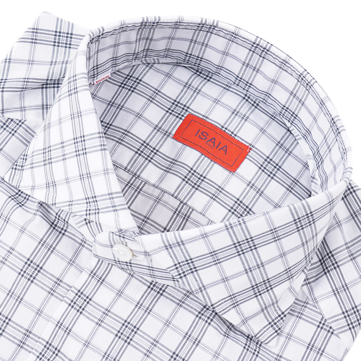Isaia Tailored-Fit 'Mix' Cotton Shirt