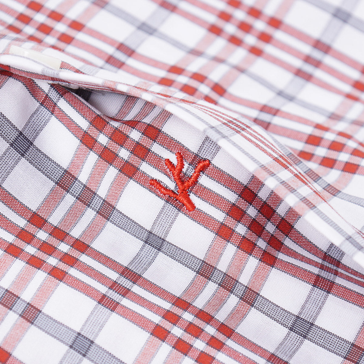Isaia 'Mix' Tailored-Fit Cotton Shirt