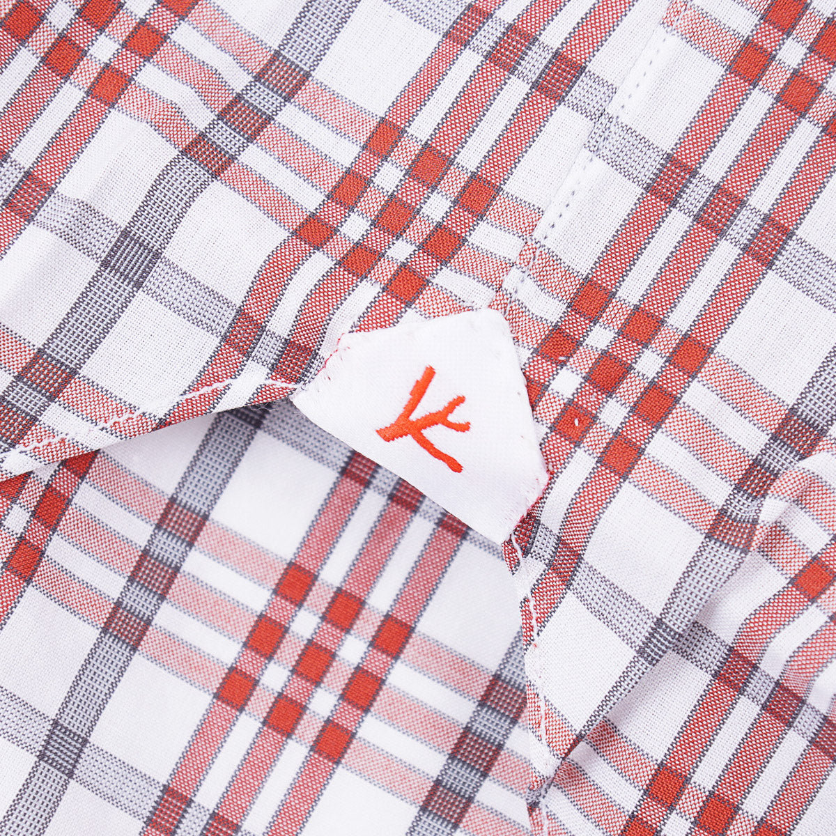 Isaia 'Mix' Tailored-Fit Cotton Shirt