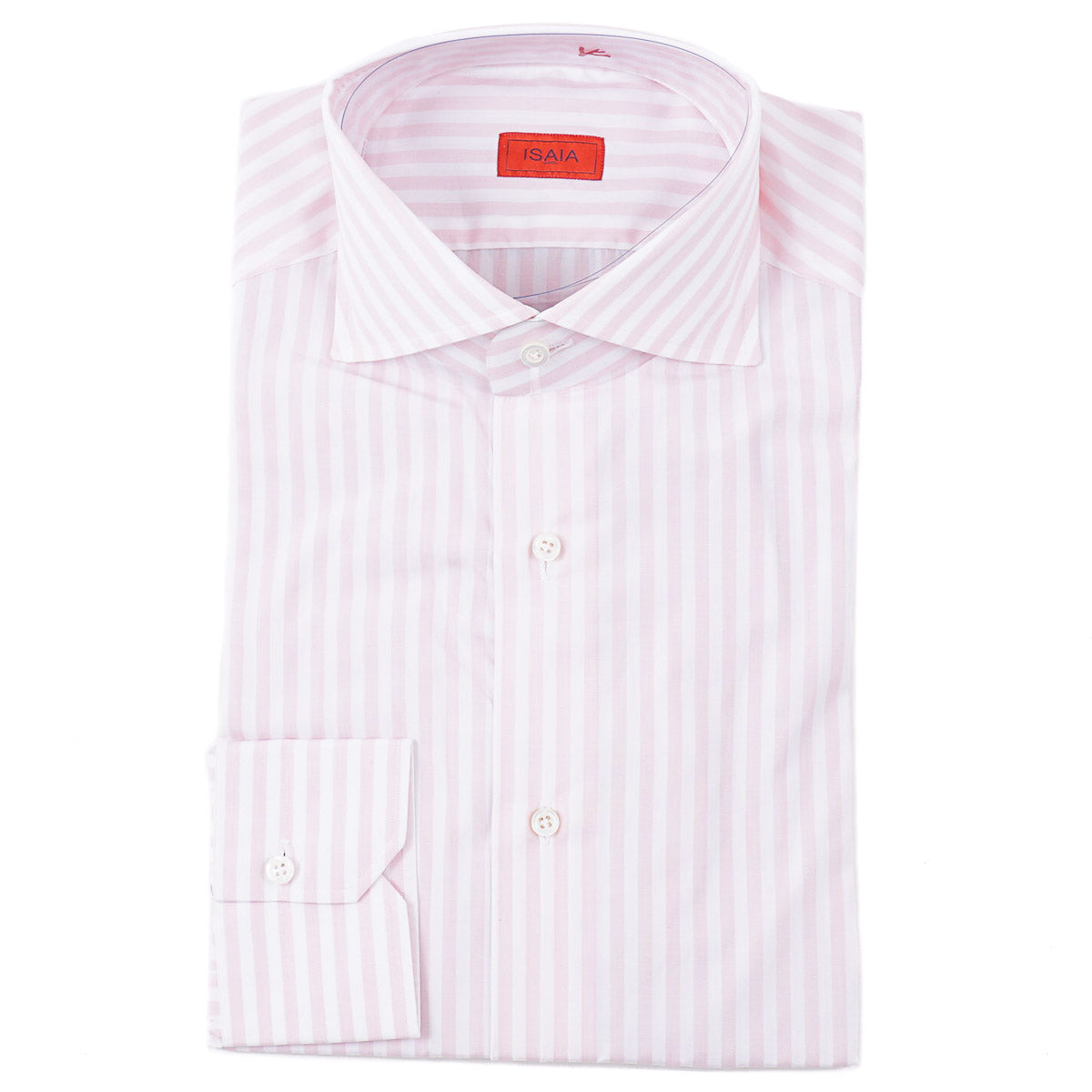 Isaia 'Mix' Tailored-Fit Cotton Shirt