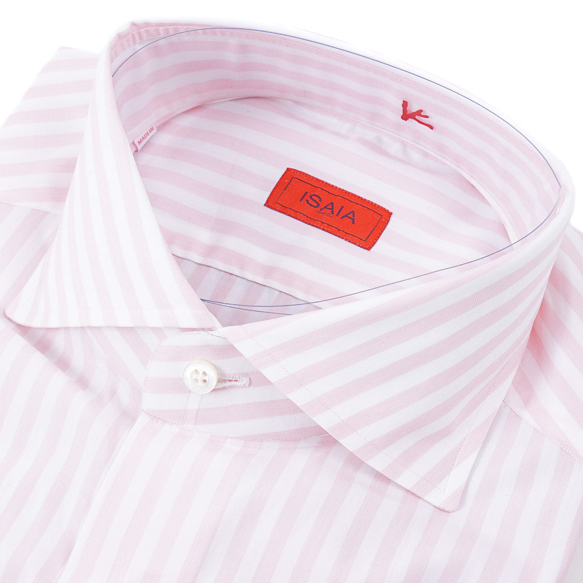 Isaia 'Mix' Tailored-Fit Cotton Shirt