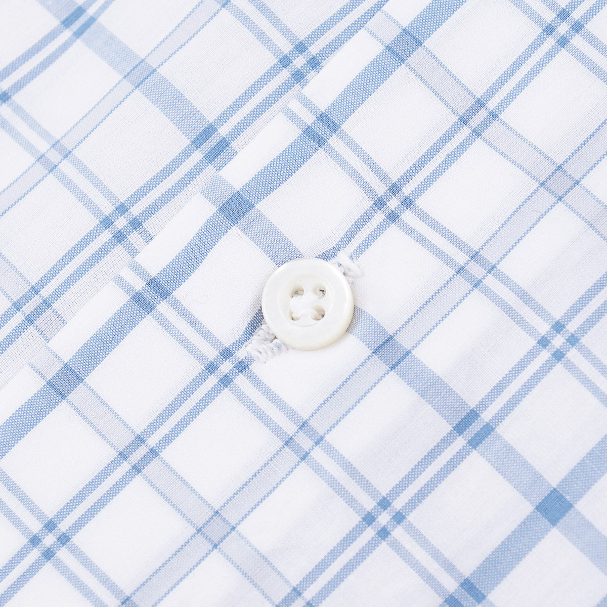 Isaia 'Mix' Tailored-Fit Cotton Shirt