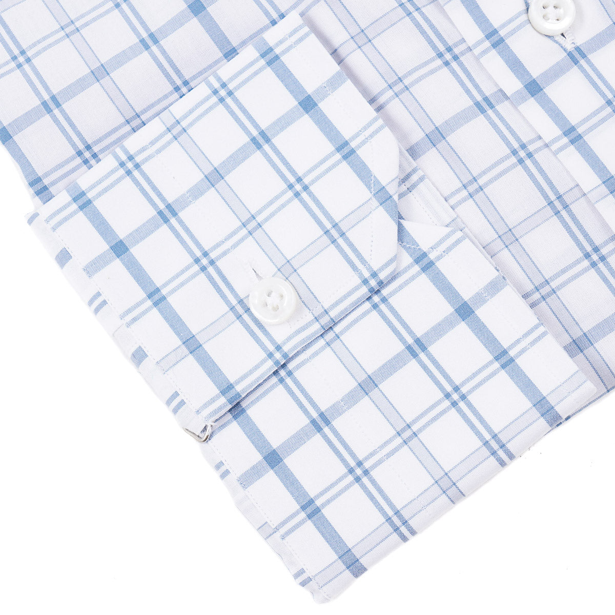 Isaia 'Mix' Tailored-Fit Cotton Shirt
