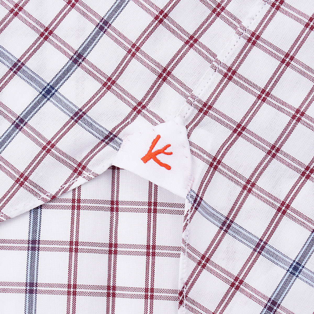 Isaia 'Mix' Tailored-Fit Cotton Shirt