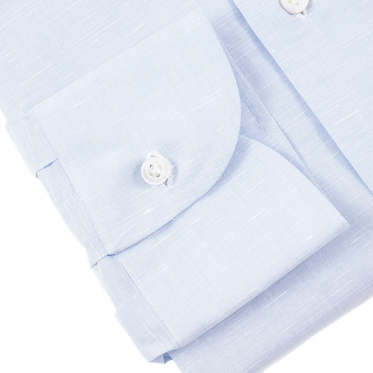 Isaia 'Mix' Cotton and Linen Shirt
