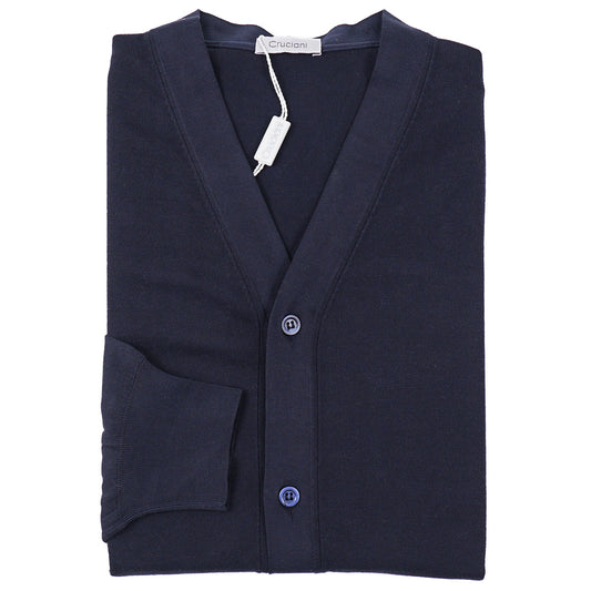 Cruciani Knit Cotton Cardigan Sweater - Top Shelf Apparel