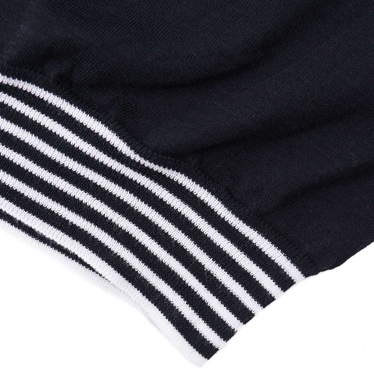 Cruciani Short-Sleeve Knit Cotton Sweater