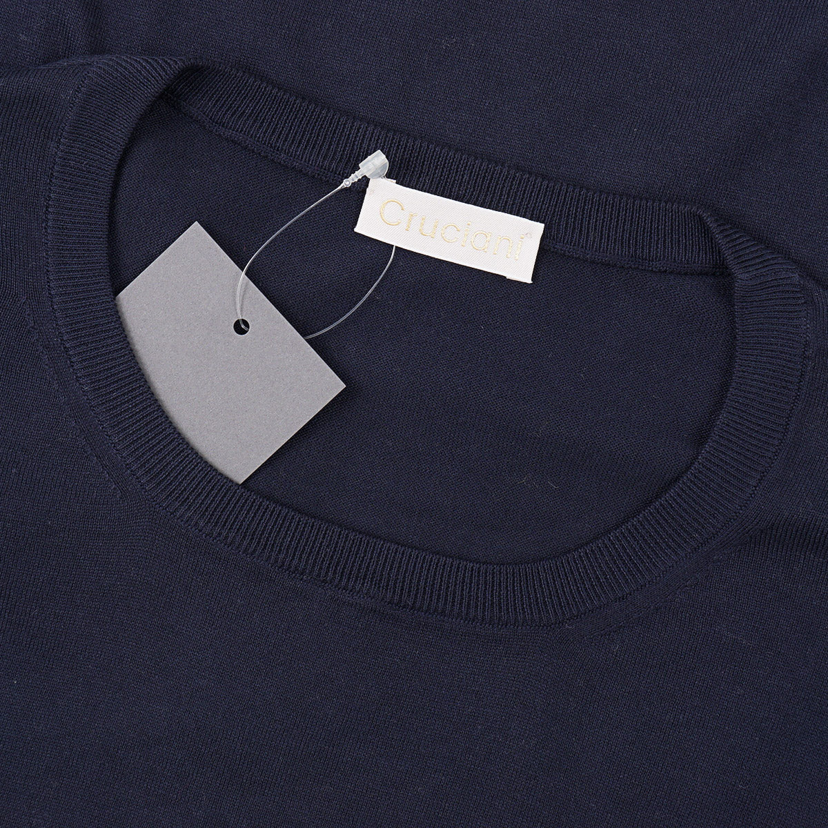 Cruciani Fine-Gauge Cotton Sweater