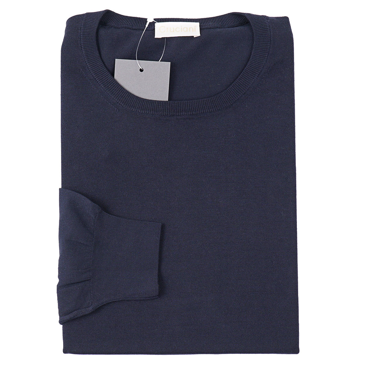 Cruciani Fine-Gauge Cotton Sweater