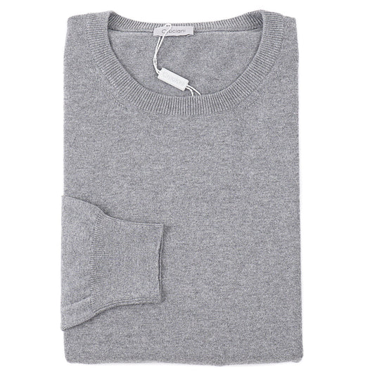 Cruciani Mid-Weight Cotton Sweater - Top Shelf Apparel