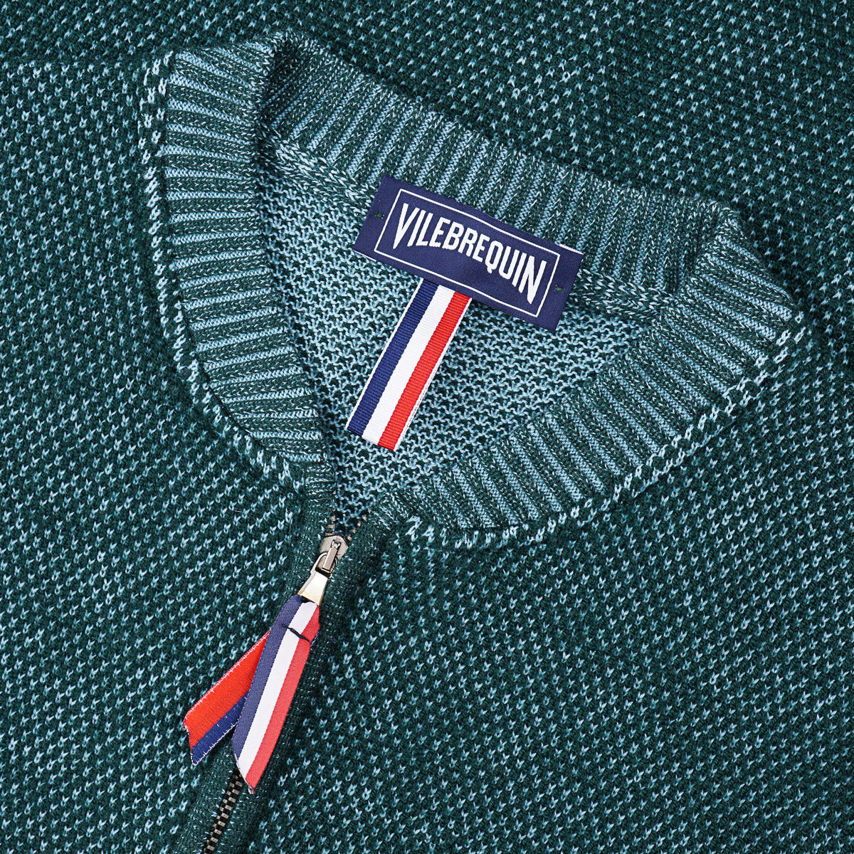Vilebrequin Full-Zip Wool Sweater
