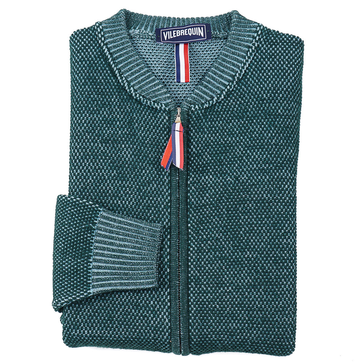 Vilebrequin Full-Zip Wool Sweater