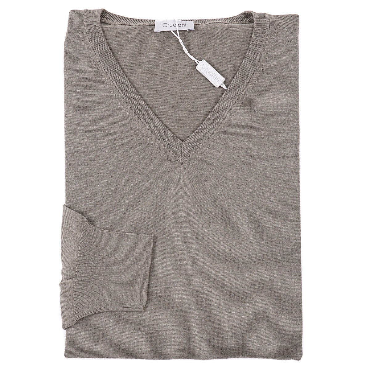Cruciani Fine-Gauge Cotton Sweater