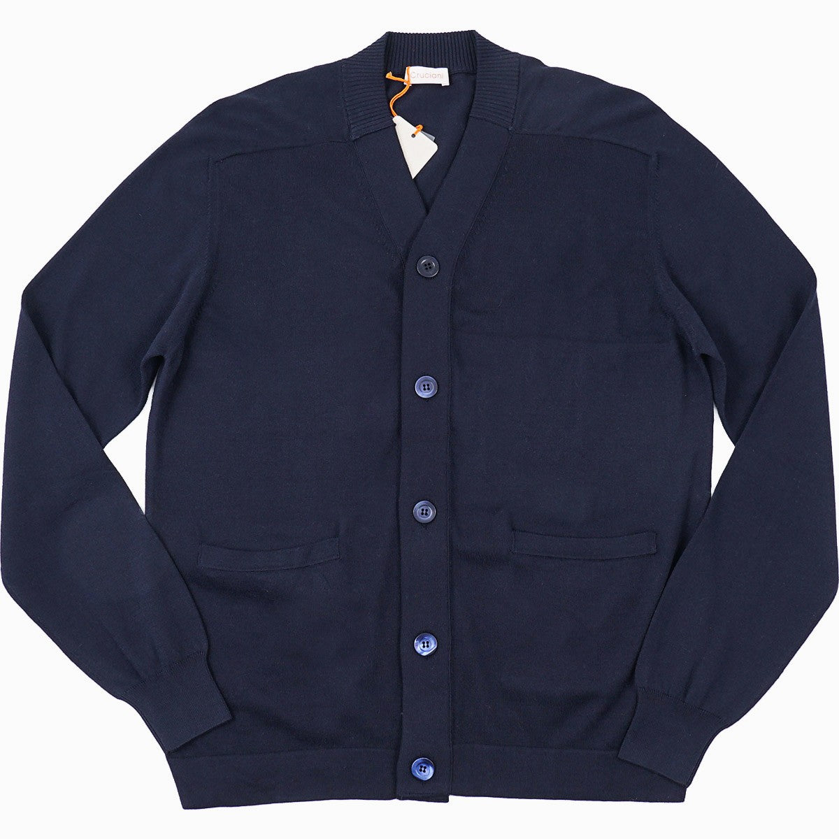 Cruciani Knit Cotton Cardigan Sweater