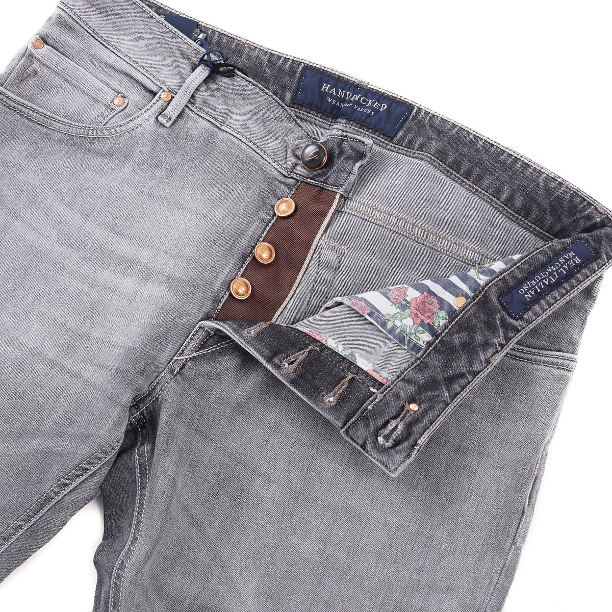 Handpicked 'Orvieto' Slim-Fit Denim Jeans - Top Shelf Apparel