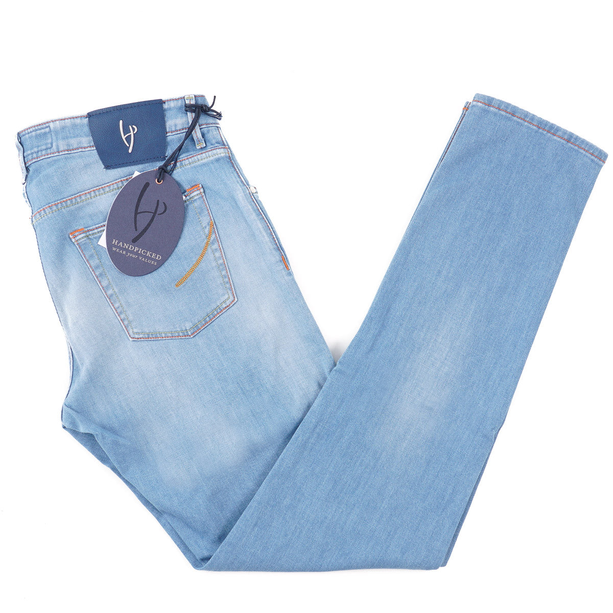 Handpicked 'Orvieto' Slim-Fit Denim Jeans - Top Shelf Apparel