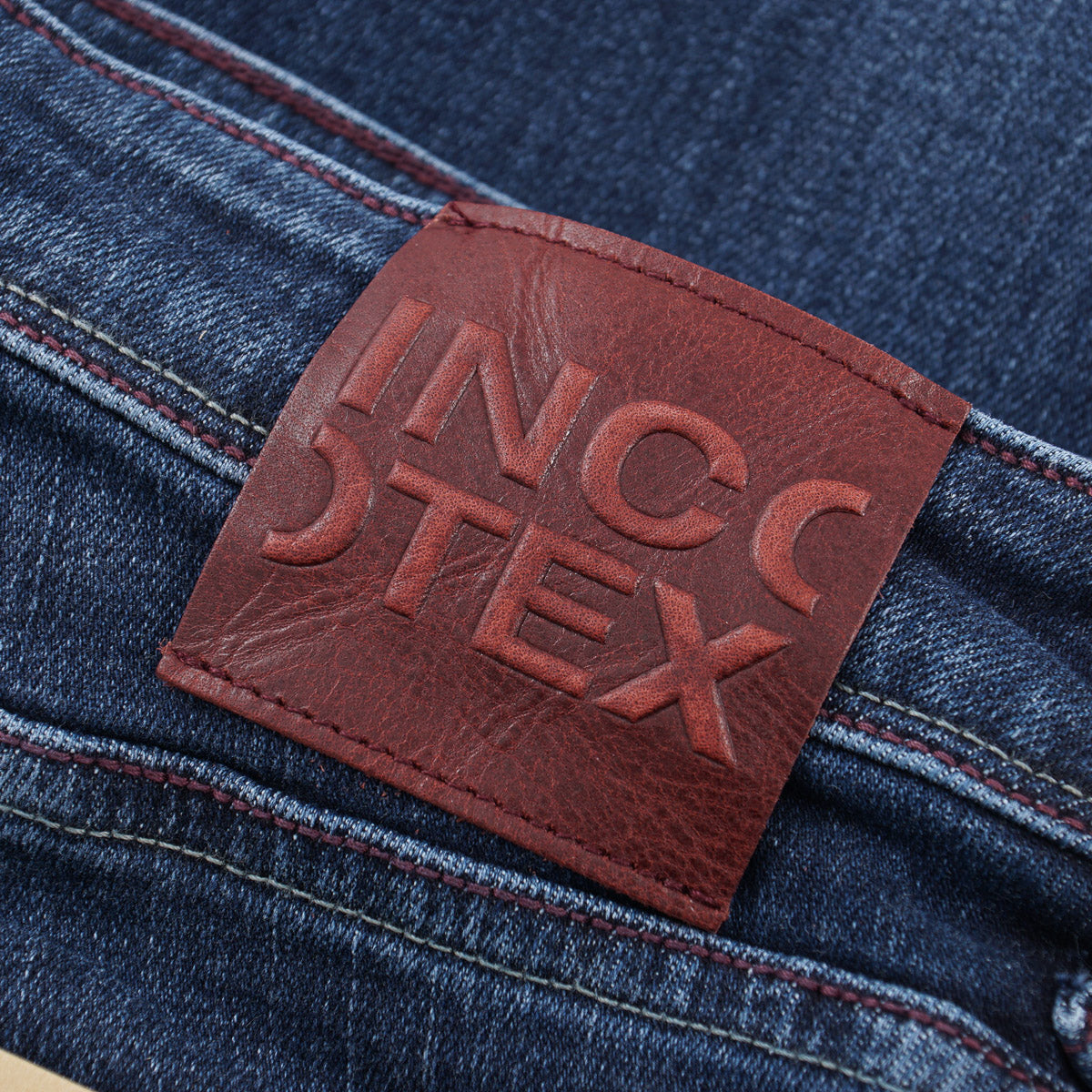 Incotex Slim-Fit Dark Blue Denim Jeans - Top Shelf Apparel