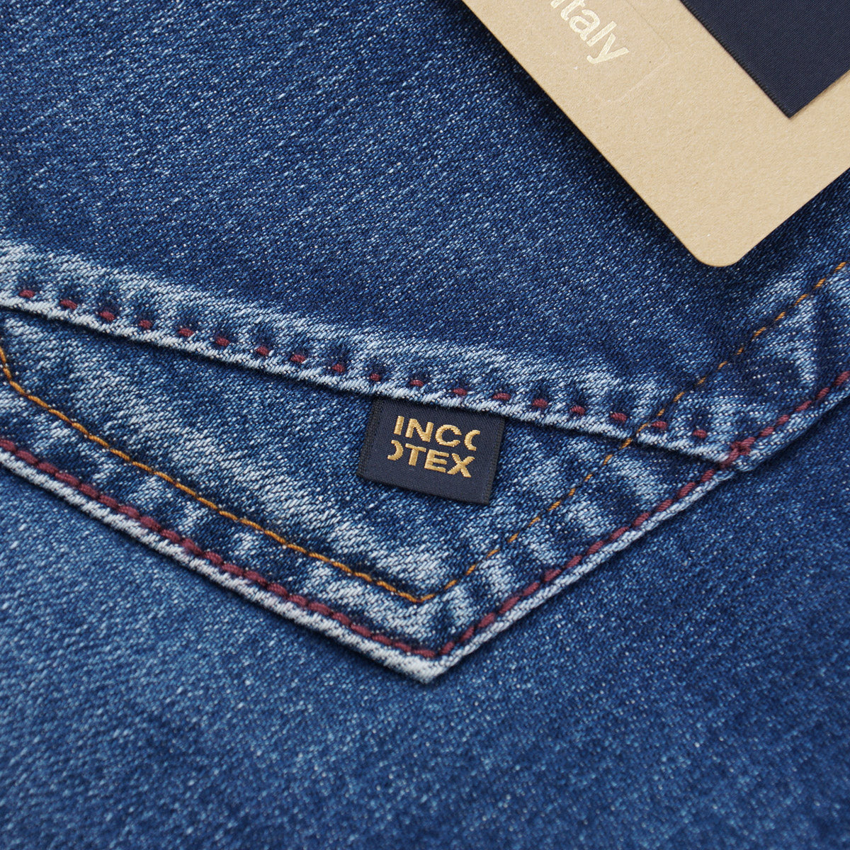 Incotex Slim Straight Fit Selvedge Denim Jeans - Top Shelf Apparel