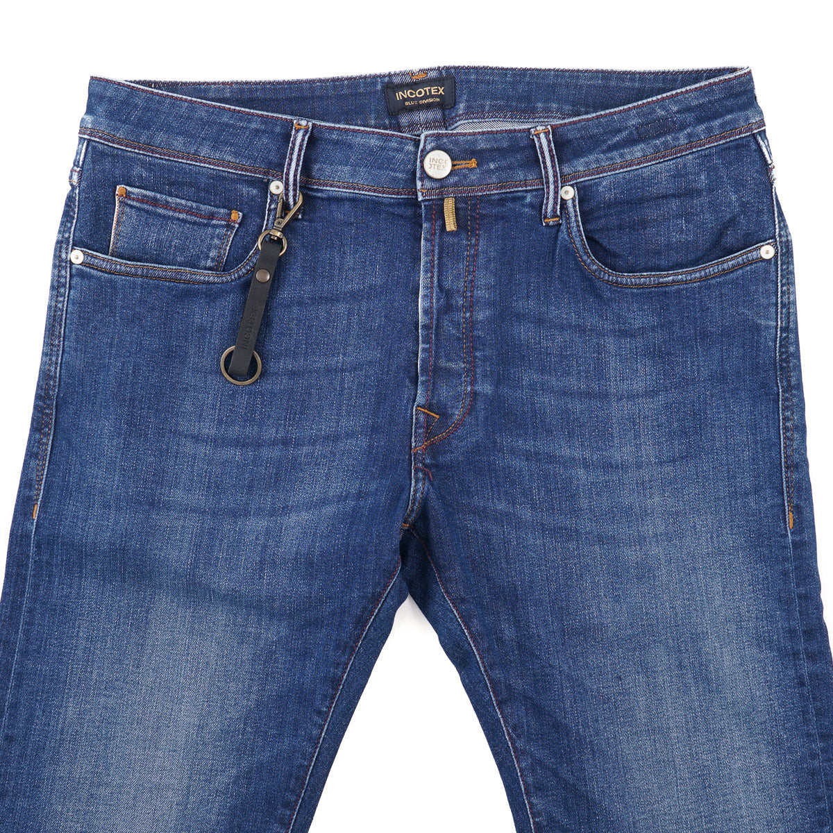 Incotex Slim Straight Fit Selvedge Denim Jeans - Top Shelf Apparel