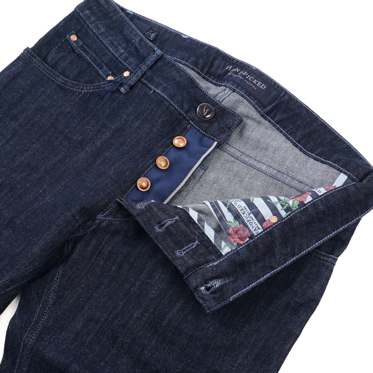 Handpicked 'Orvieto' Slim-Fit Denim Jeans - Top Shelf Apparel