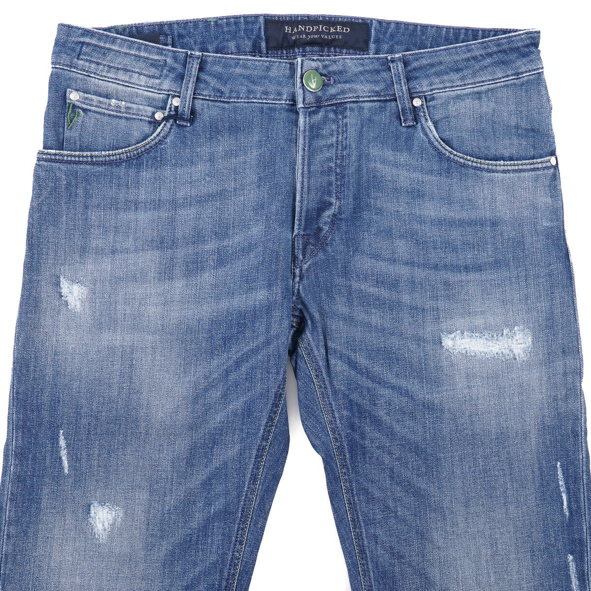 Handpicked 'Orvieto' Slim-Fit Distressed Jeans - Top Shelf Apparel