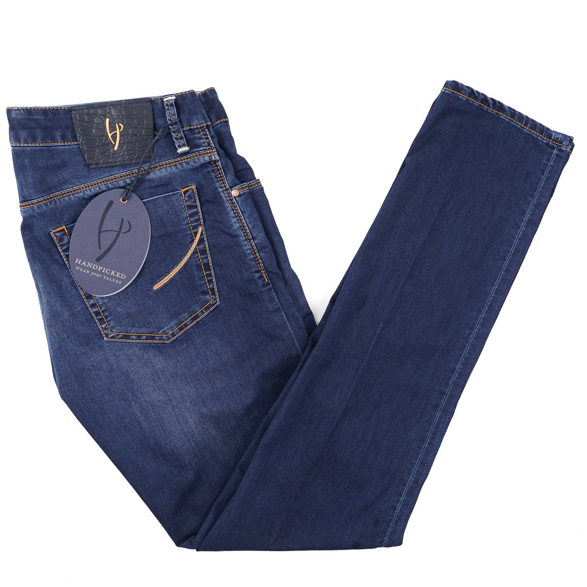 Handpicked 'Orvieto' Slim-Fit Lightweight Jeans - Top Shelf Apparel