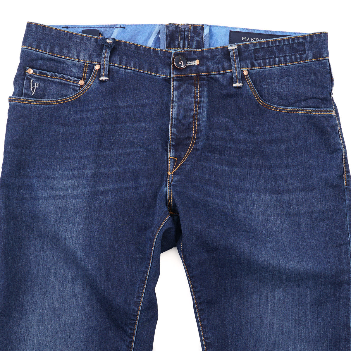 Handpicked 'Orvieto' Slim-Fit Lightweight Jeans - Top Shelf Apparel