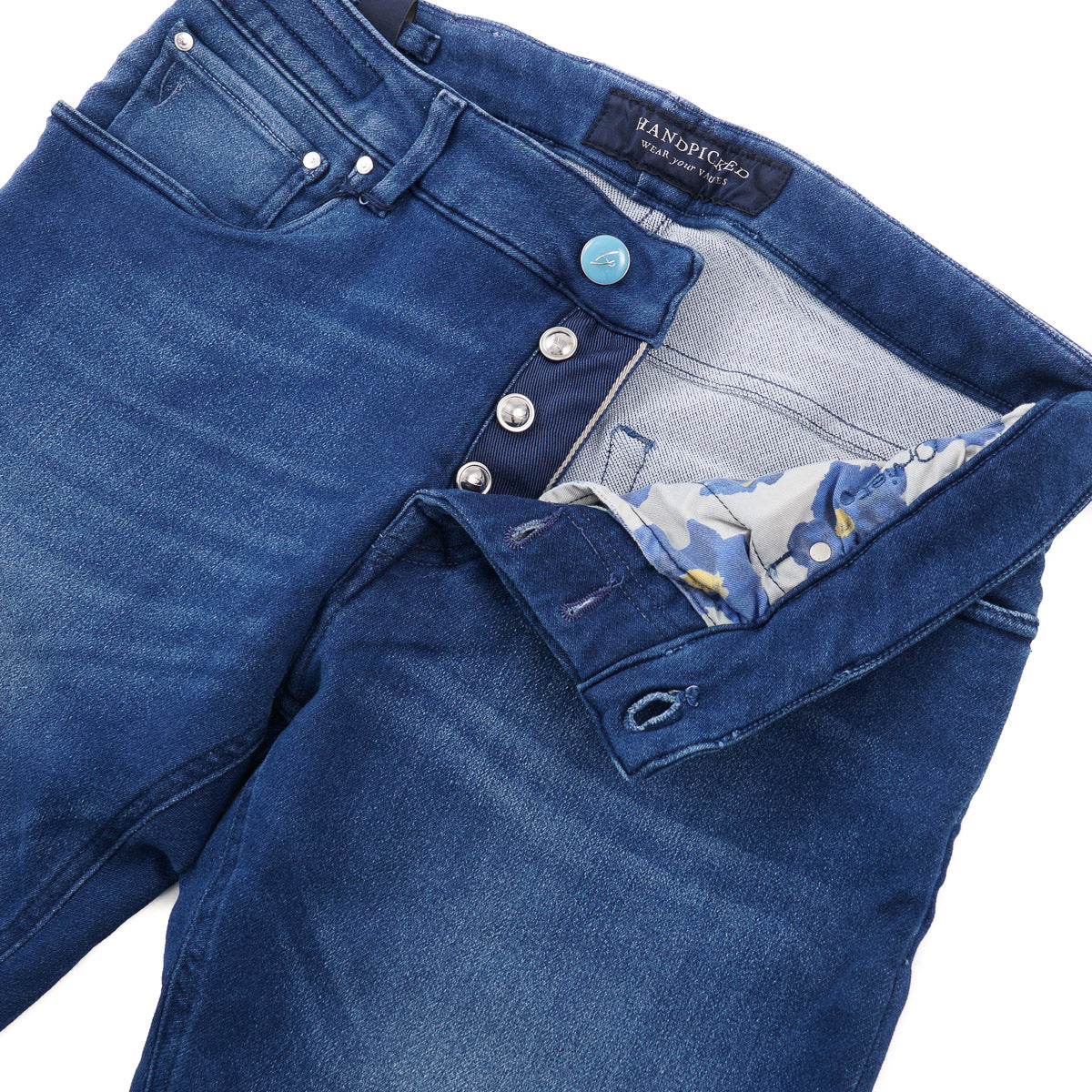 Handpicked Slim-Fit Soft Denim Jeans - Top Shelf Apparel