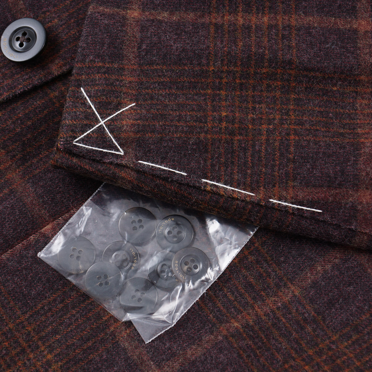Boglioli Soft Flannel Wool 'K Jacket'